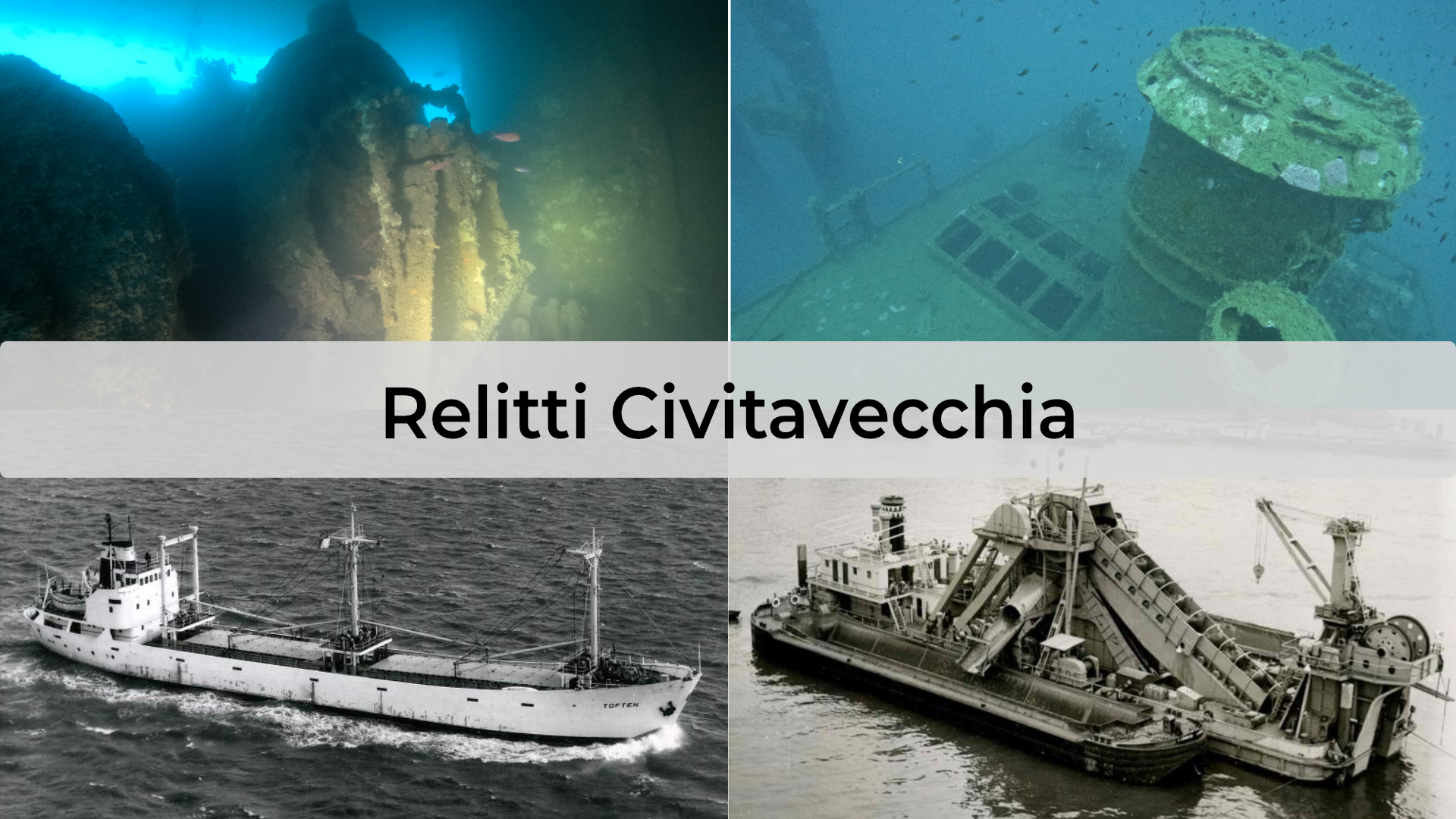 Banner Immersione Relitti Civitavecchia
